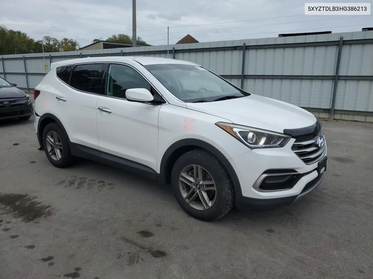 5XYZTDLB3HG386213 2017 Hyundai Santa Fe Sport