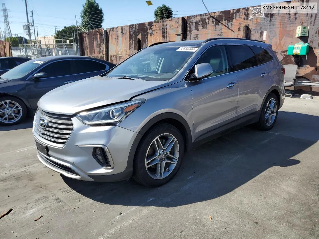 2017 Hyundai Santa Fe Se Ultimate VIN: KM8SR4HF2HU178412 Lot: 72560344