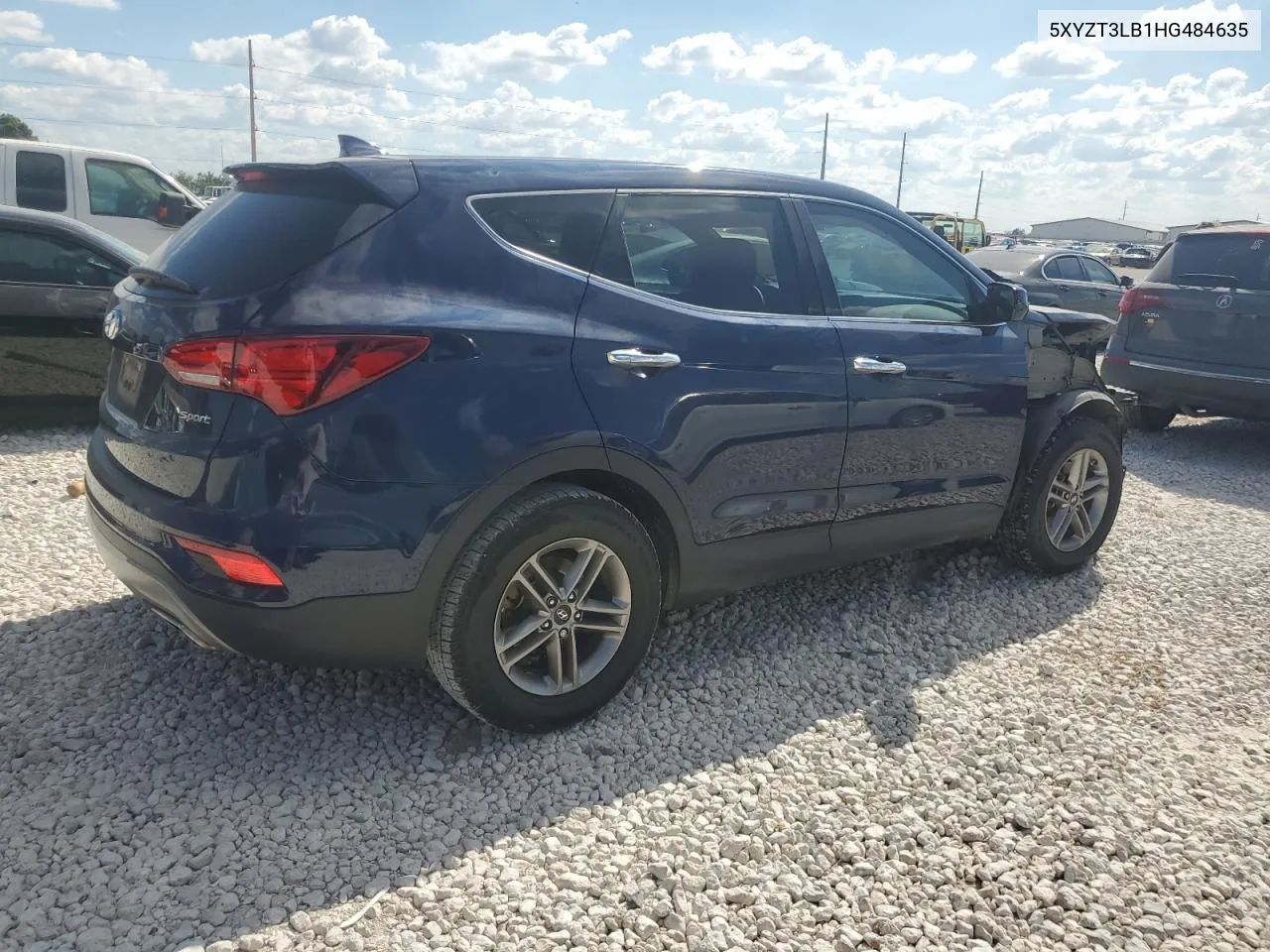 5XYZT3LB1HG484635 2017 Hyundai Santa Fe Sport