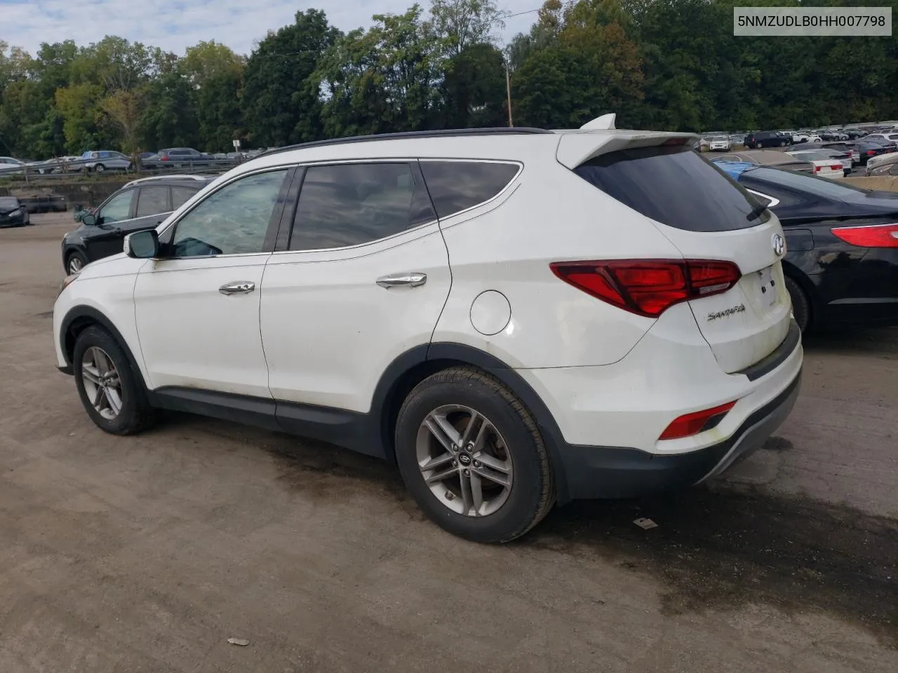 2017 Hyundai Santa Fe Sport VIN: 5NMZUDLB0HH007798 Lot: 72575634