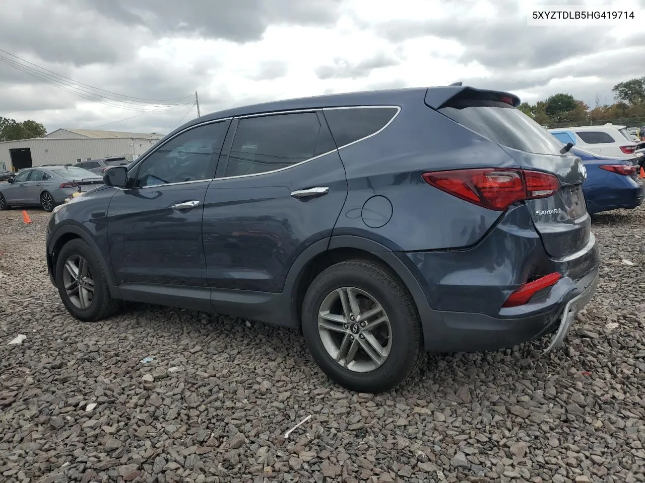 2017 Hyundai Santa Fe Sport VIN: 5XYZTDLB5HG419714 Lot: 72599934