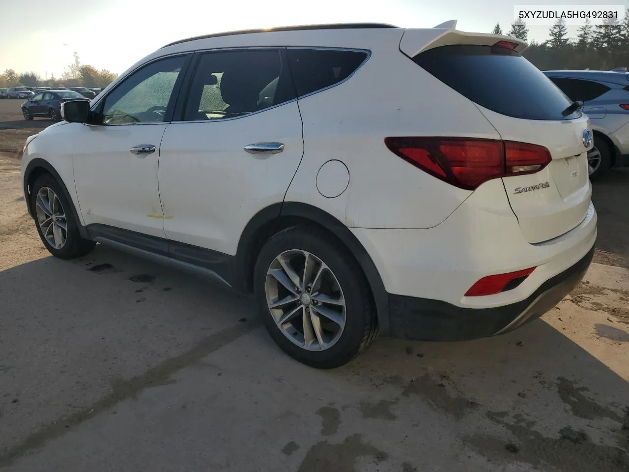 2017 Hyundai Santa Fe Sport VIN: 5XYZUDLA5HG492831 Lot: 72601974