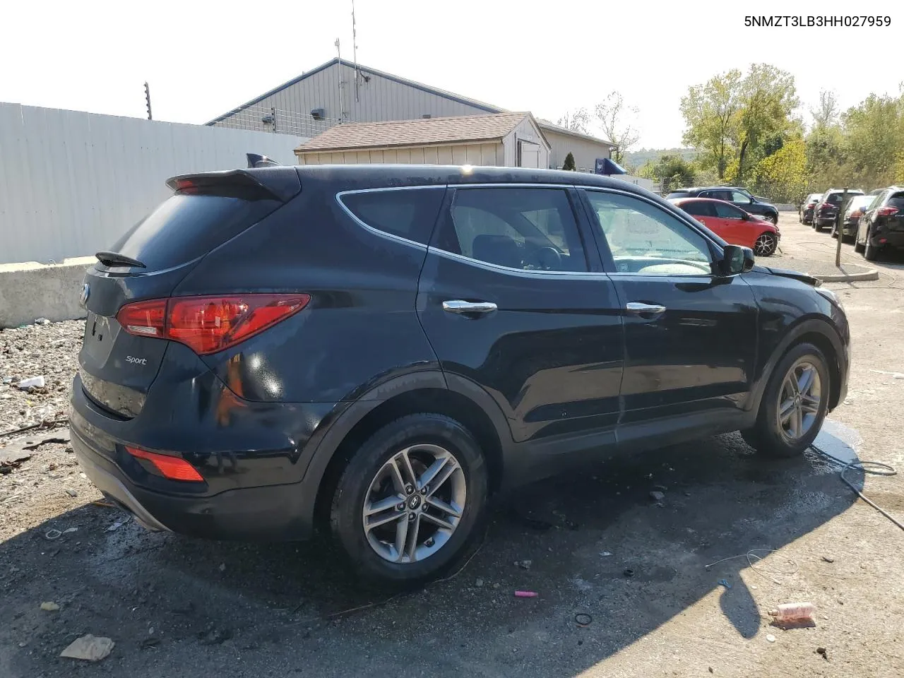 2017 Hyundai Santa Fe Sport VIN: 5NMZT3LB3HH027959 Lot: 72687494