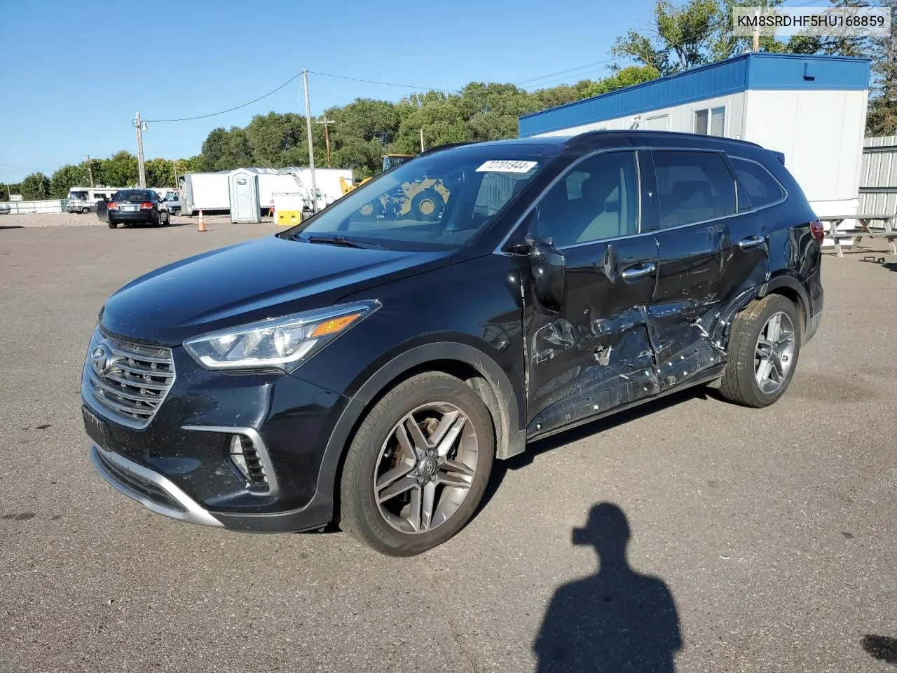 2017 Hyundai Santa Fe Se Ultimate VIN: KM8SRDHF5HU168859 Lot: 72701944