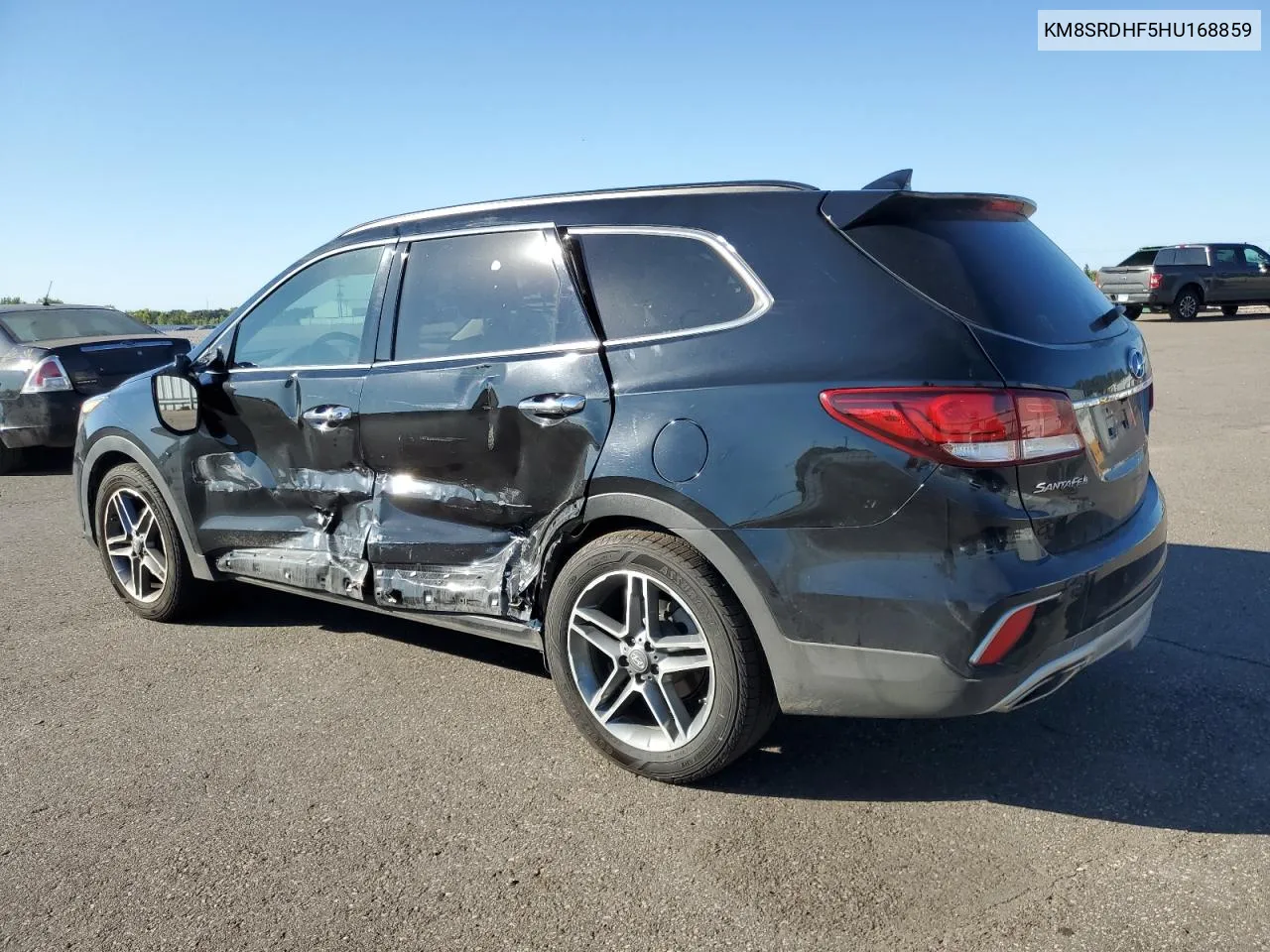 KM8SRDHF5HU168859 2017 Hyundai Santa Fe Se Ultimate