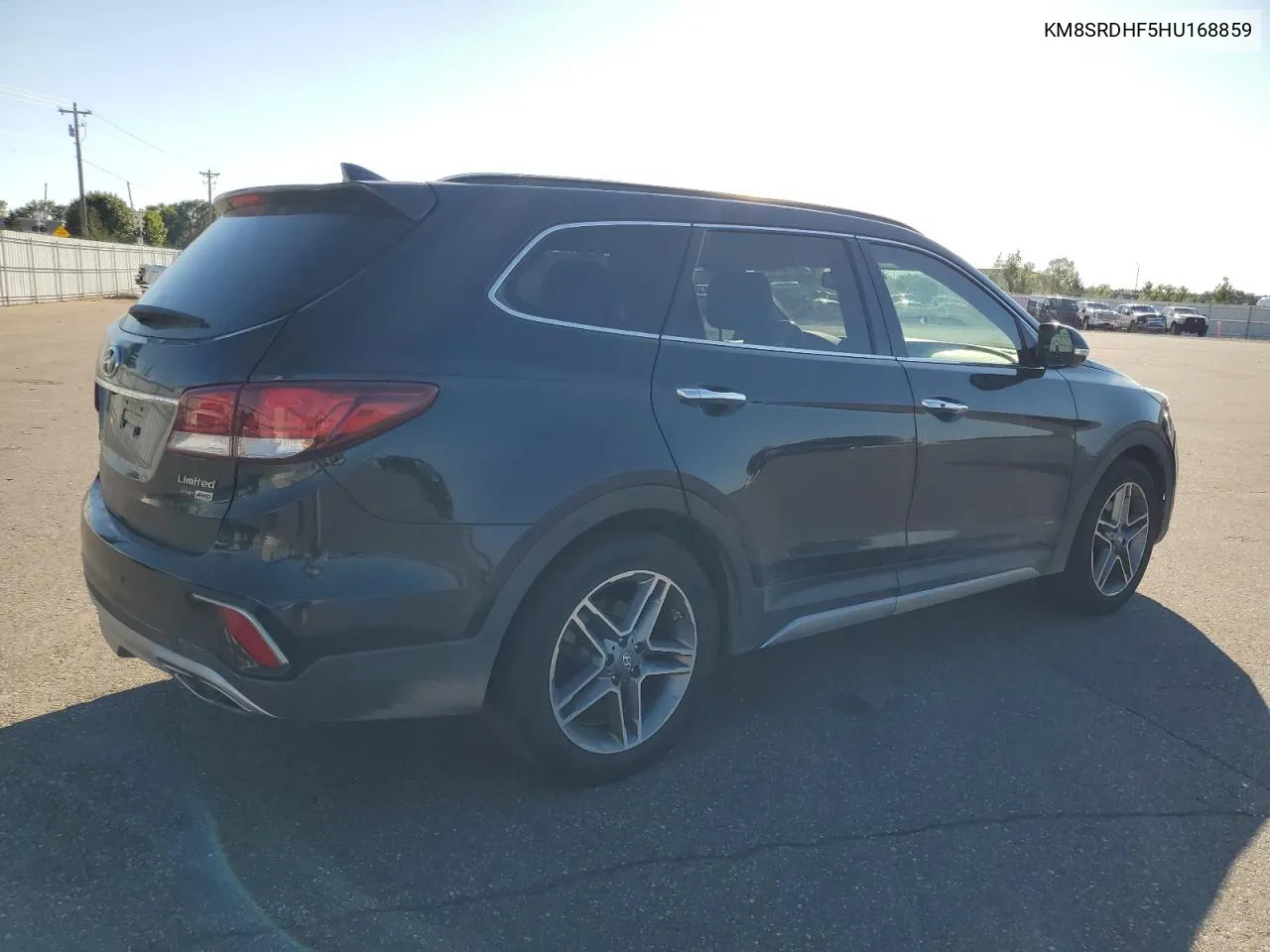 KM8SRDHF5HU168859 2017 Hyundai Santa Fe Se Ultimate