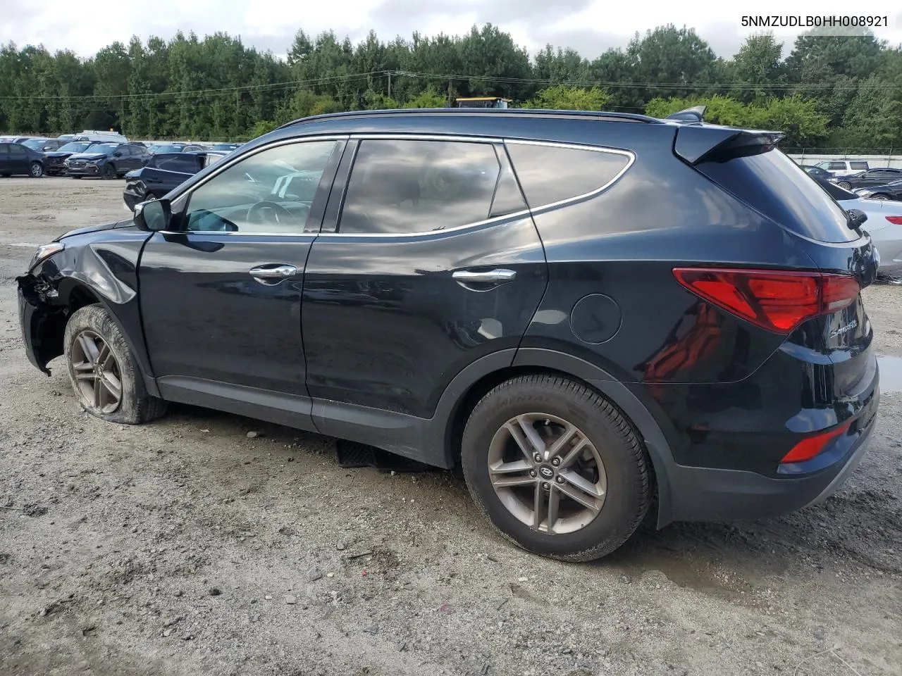 2017 Hyundai Santa Fe Sport VIN: 5NMZUDLB0HH008921 Lot: 72705884