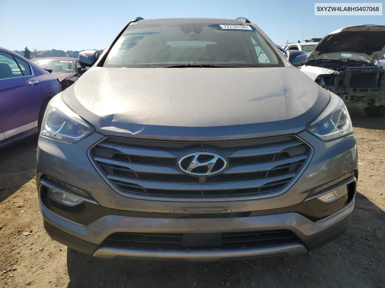 5XYZW4LA8HG407068 2017 Hyundai Santa Fe Sport