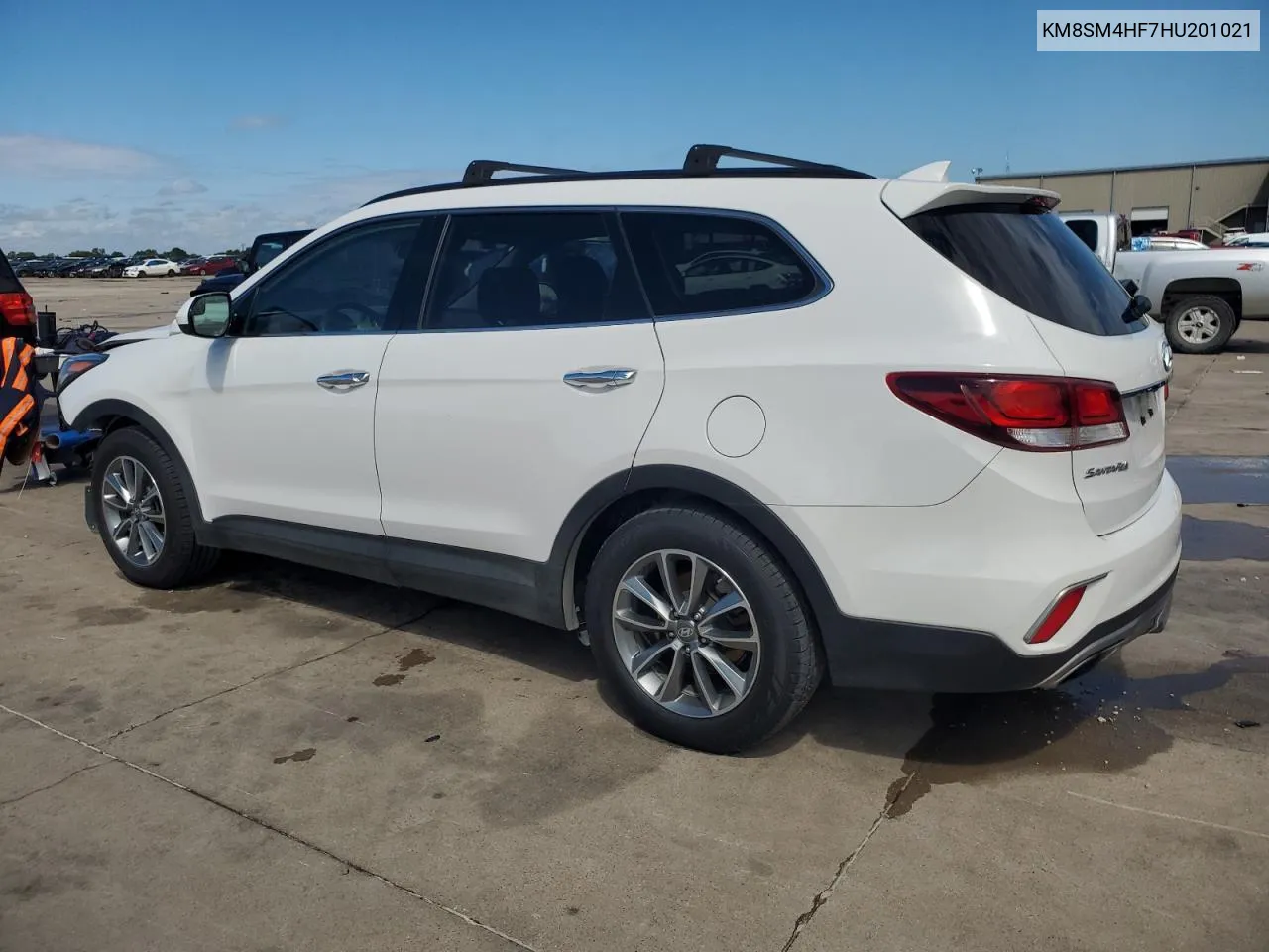 KM8SM4HF7HU201021 2017 Hyundai Santa Fe Se