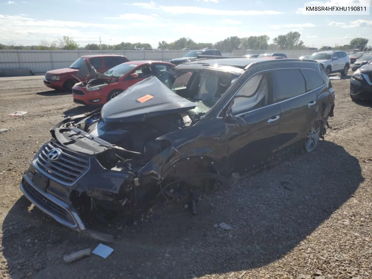 2017 Hyundai Santa Fe Se Ultimate VIN: KM8SR4HFXHU190811 Lot: 72844984