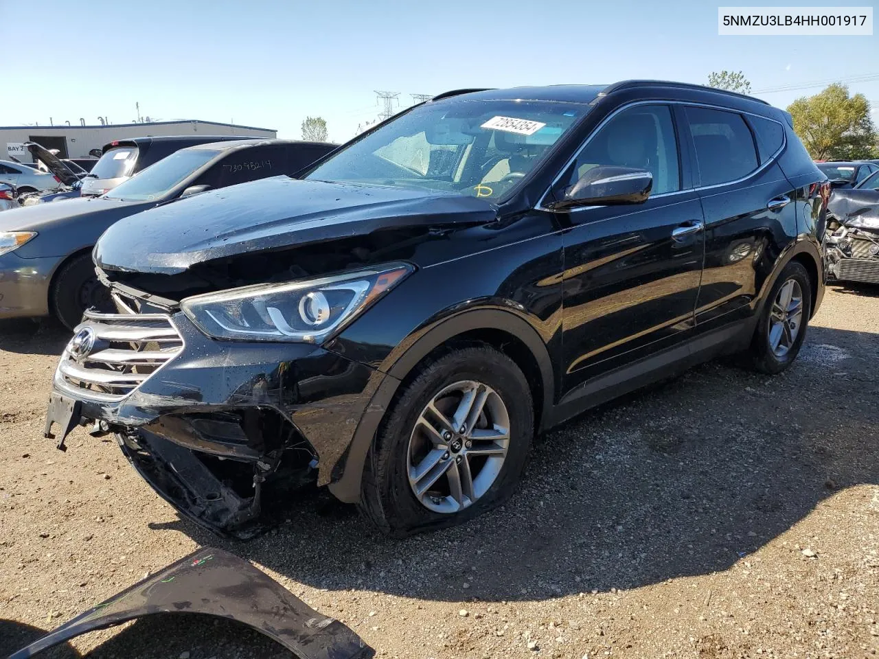 5NMZU3LB4HH001917 2017 Hyundai Santa Fe Sport