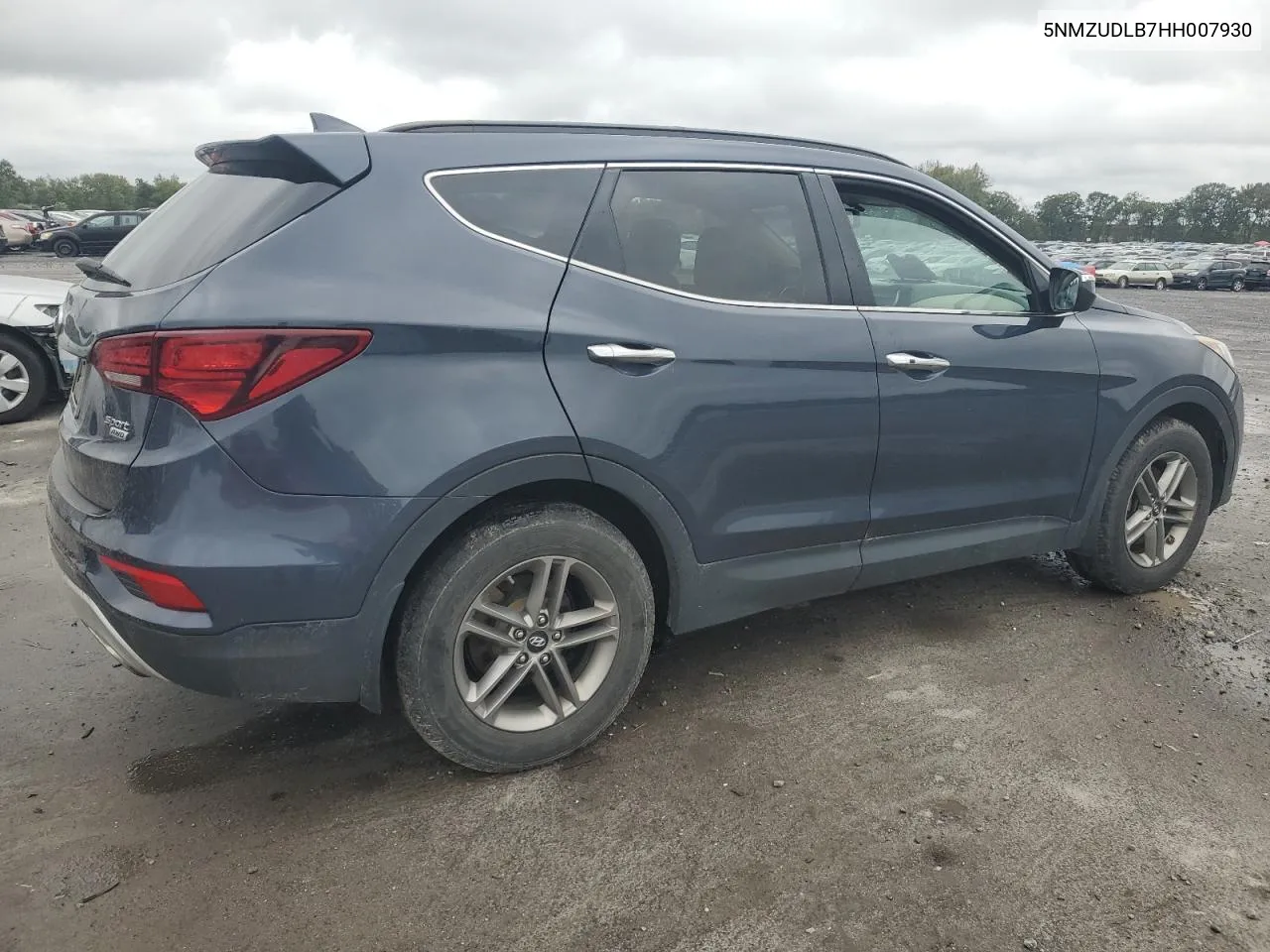 2017 Hyundai Santa Fe Sport VIN: 5NMZUDLB7HH007930 Lot: 73010454