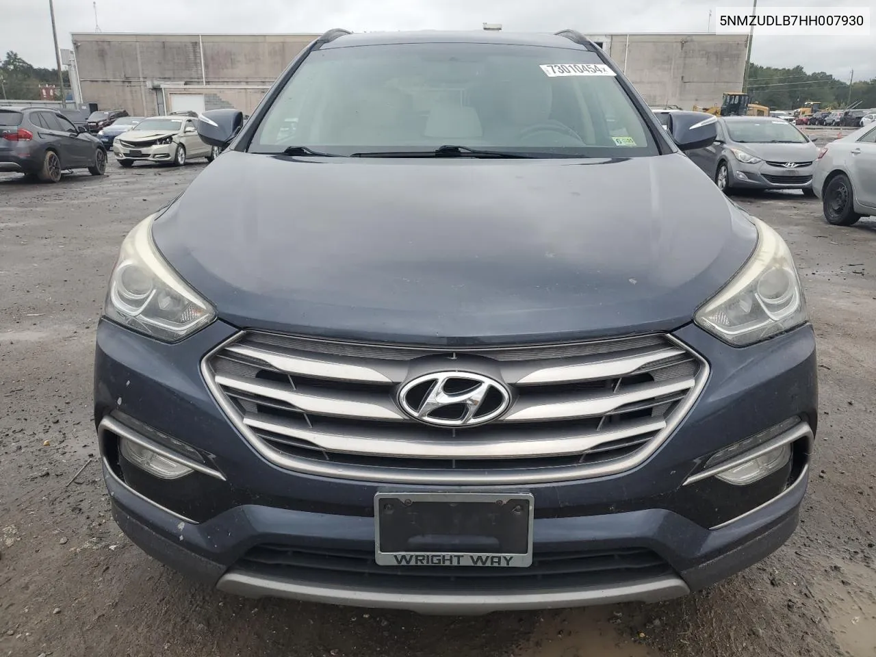 2017 Hyundai Santa Fe Sport VIN: 5NMZUDLB7HH007930 Lot: 73010454