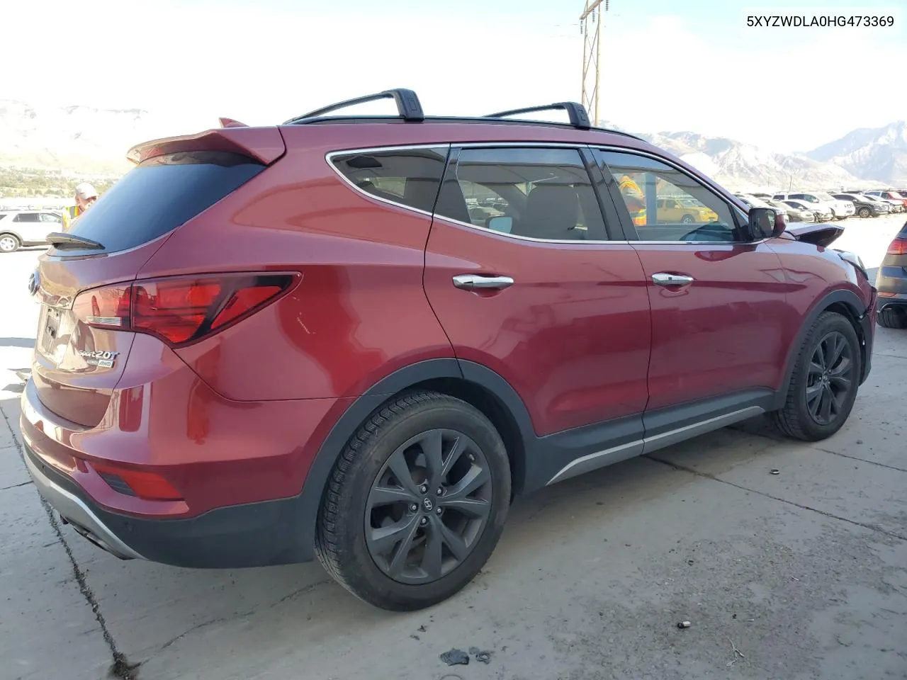 5XYZWDLA0HG473369 2017 Hyundai Santa Fe Sport