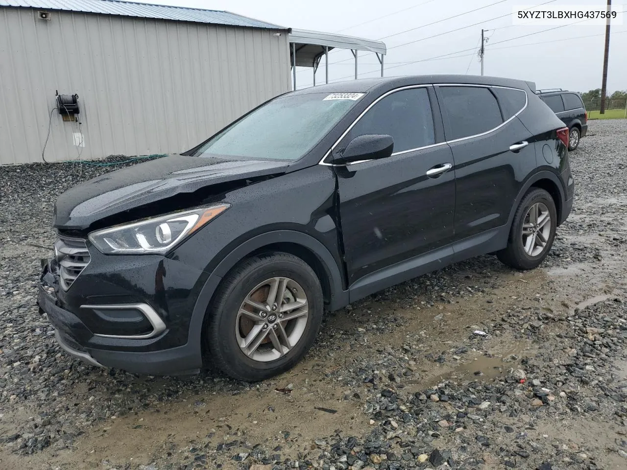 2017 Hyundai Santa Fe Sport VIN: 5XYZT3LBXHG437569 Lot: 73253324