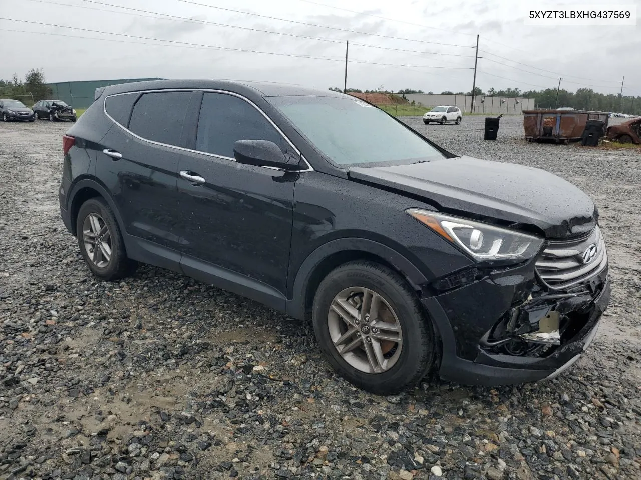 2017 Hyundai Santa Fe Sport VIN: 5XYZT3LBXHG437569 Lot: 73253324