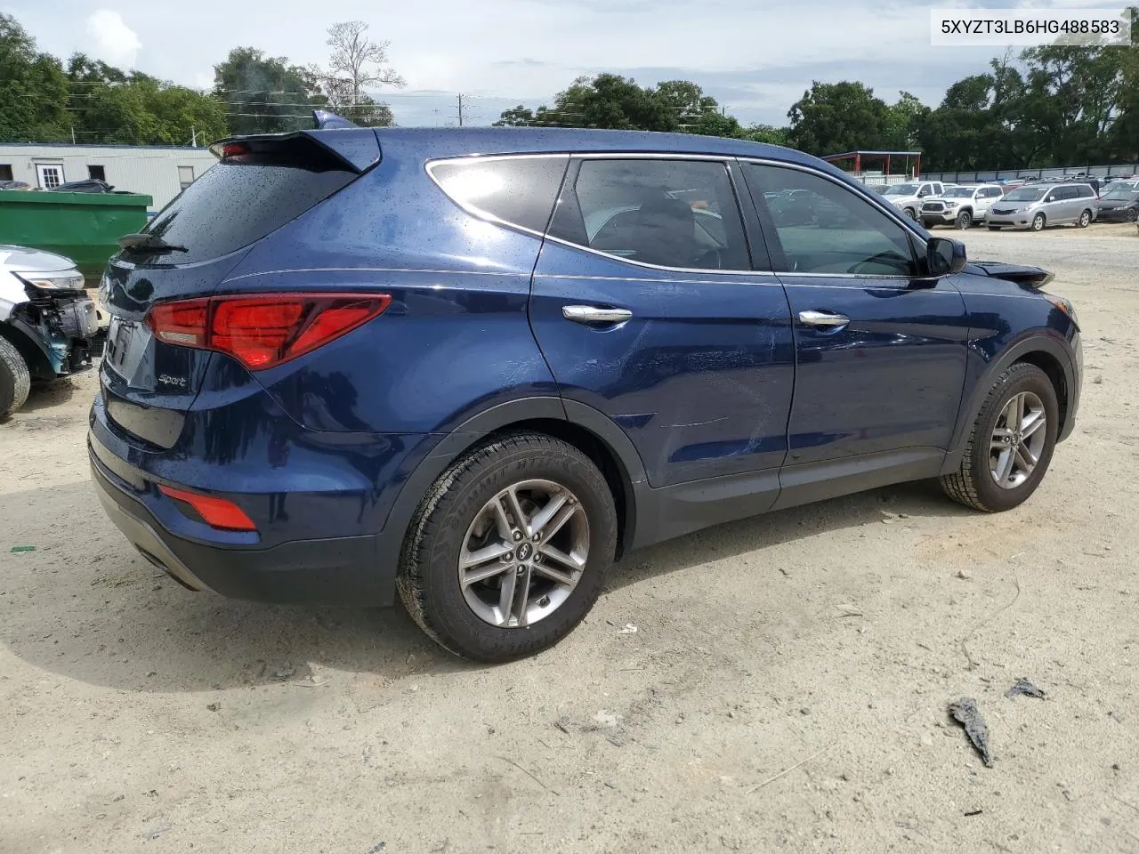 2017 Hyundai Santa Fe Sport VIN: 5XYZT3LB6HG488583 Lot: 73286994