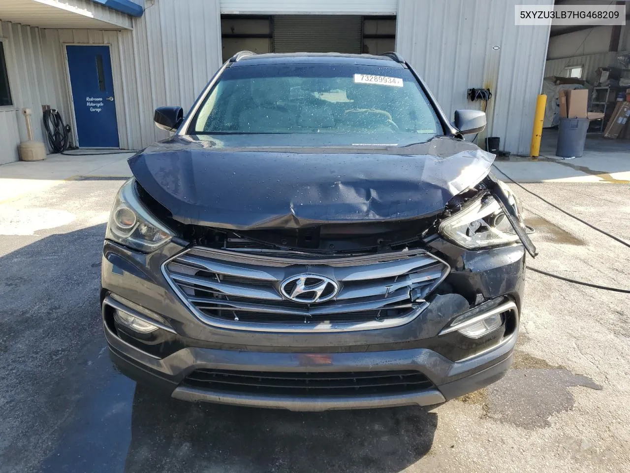 2017 Hyundai Santa Fe Sport VIN: 5XYZU3LB7HG468209 Lot: 73289934