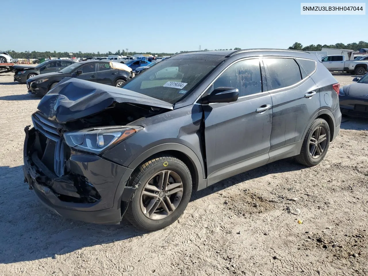 2017 Hyundai Santa Fe Sport VIN: 5NMZU3LB3HH047044 Lot: 73319304