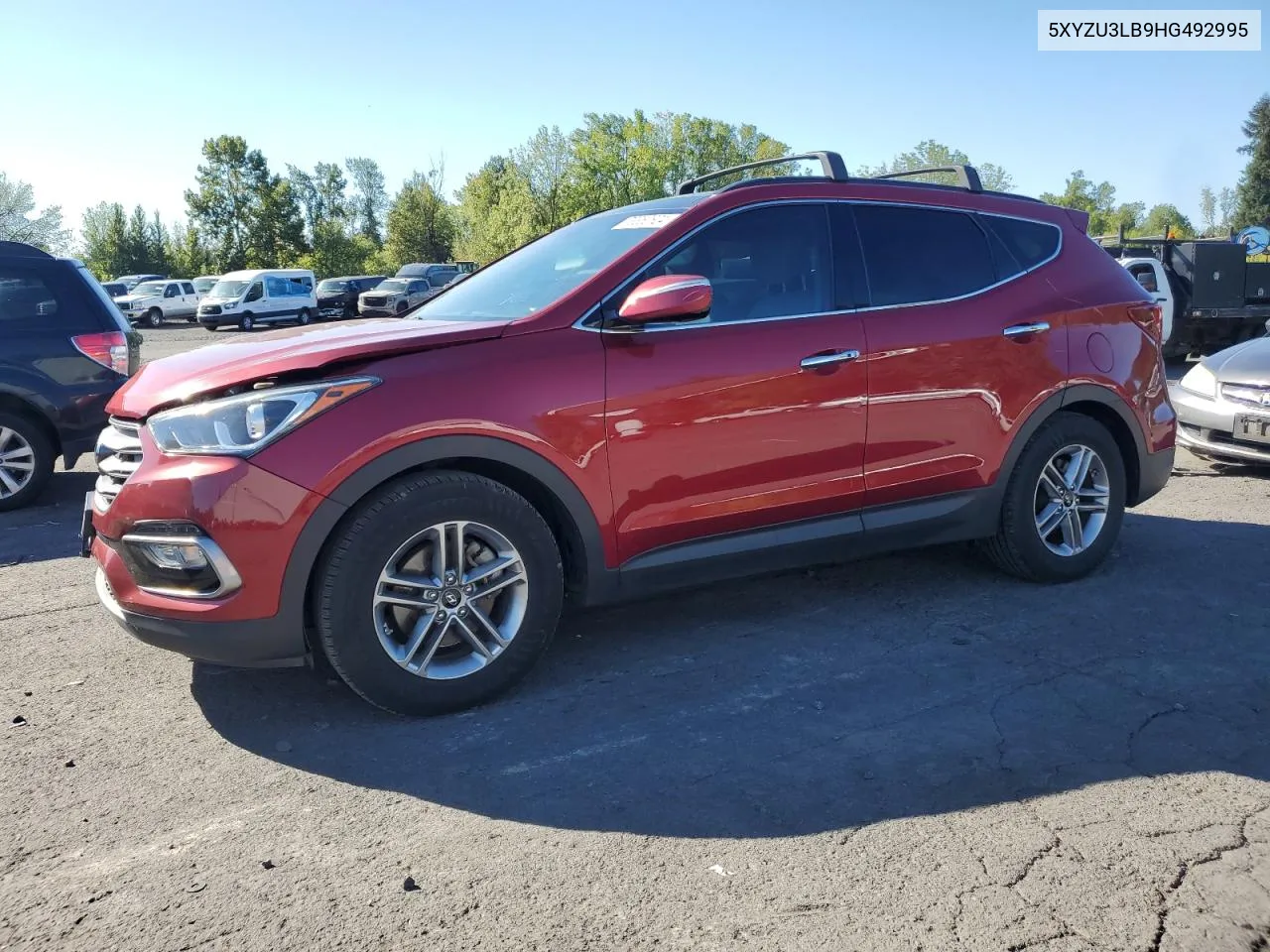 2017 Hyundai Santa Fe Sport VIN: 5XYZU3LB9HG492995 Lot: 73352624