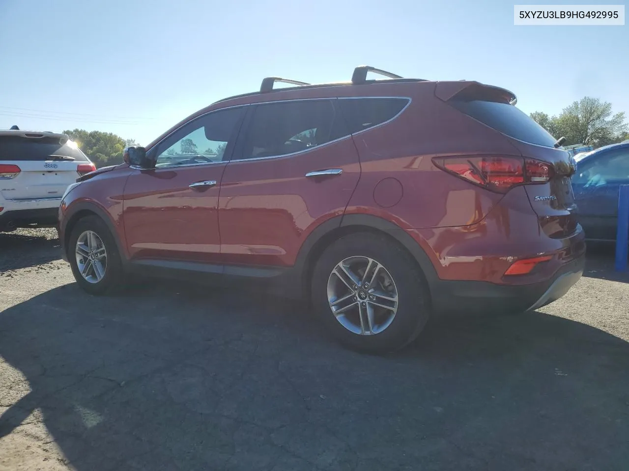 2017 Hyundai Santa Fe Sport VIN: 5XYZU3LB9HG492995 Lot: 73352624