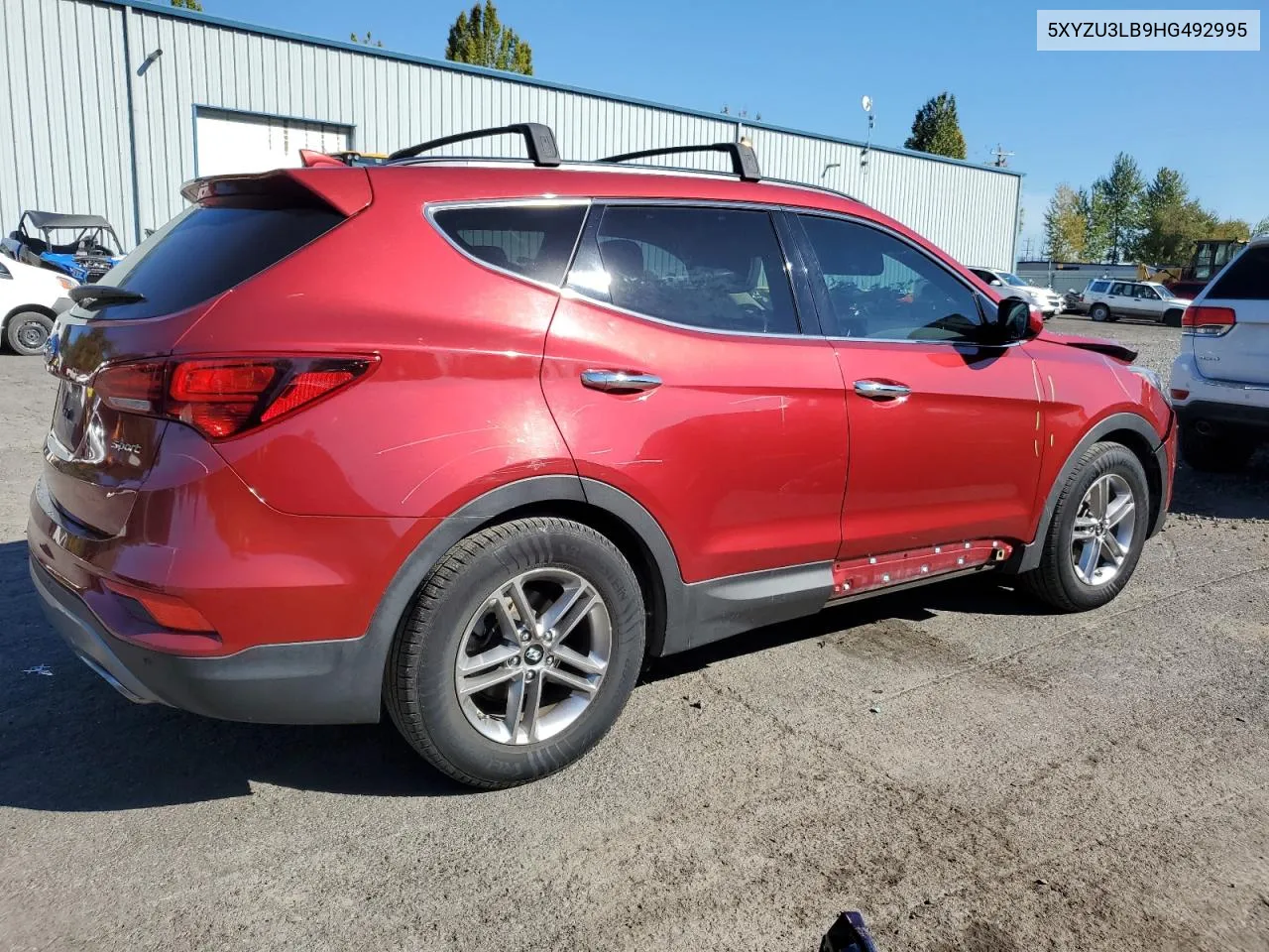 2017 Hyundai Santa Fe Sport VIN: 5XYZU3LB9HG492995 Lot: 73352624