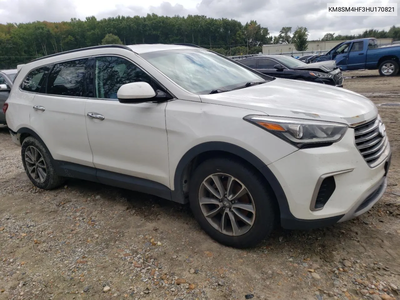 2017 Hyundai Santa Fe Se VIN: KM8SM4HF3HU170821 Lot: 73417524