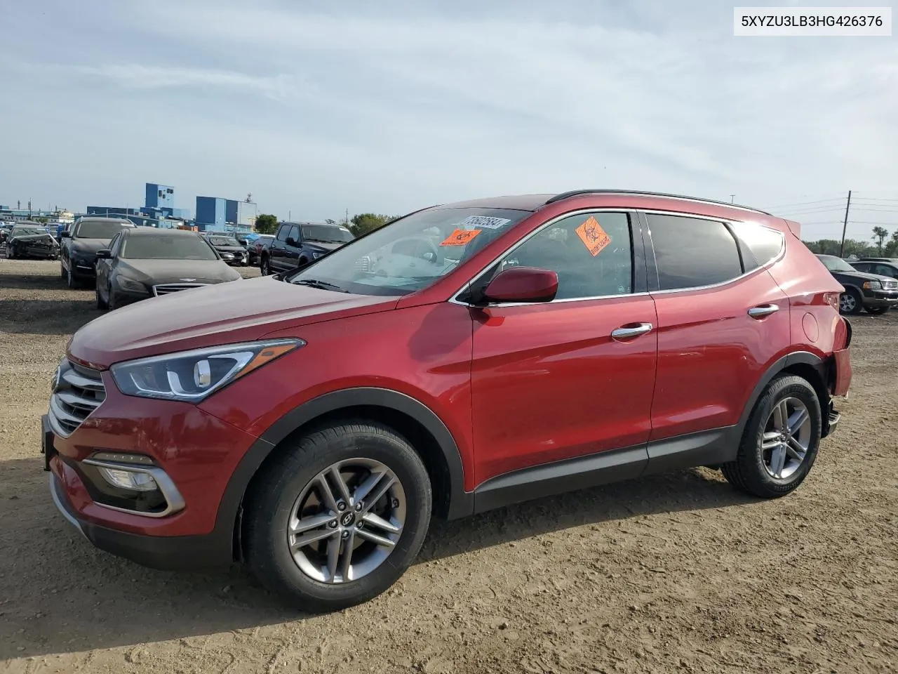 5XYZU3LB3HG426376 2017 Hyundai Santa Fe Sport