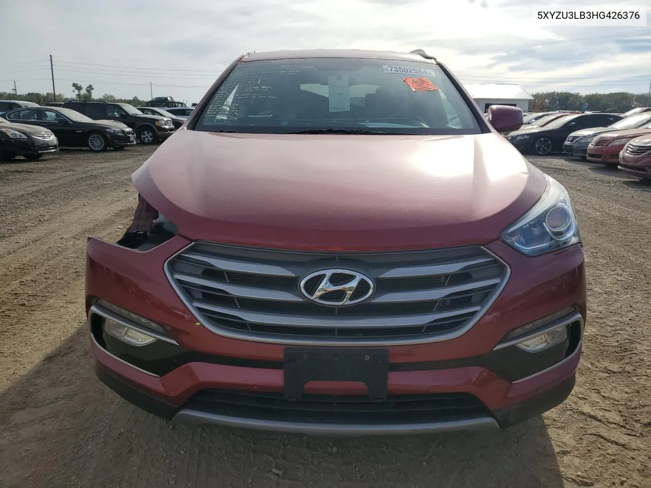 5XYZU3LB3HG426376 2017 Hyundai Santa Fe Sport