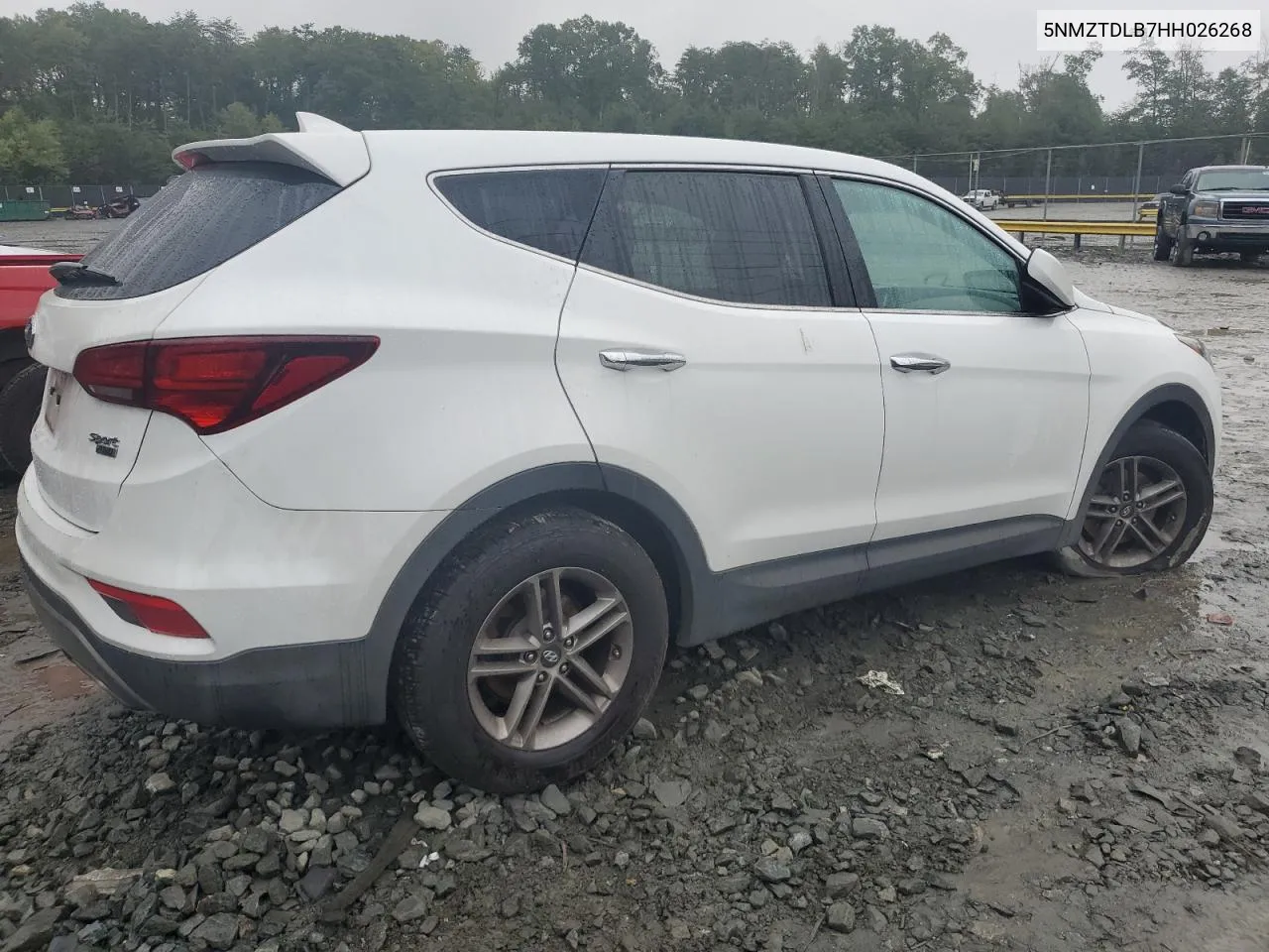 2017 Hyundai Santa Fe Sport VIN: 5NMZTDLB7HH026268 Lot: 73665174