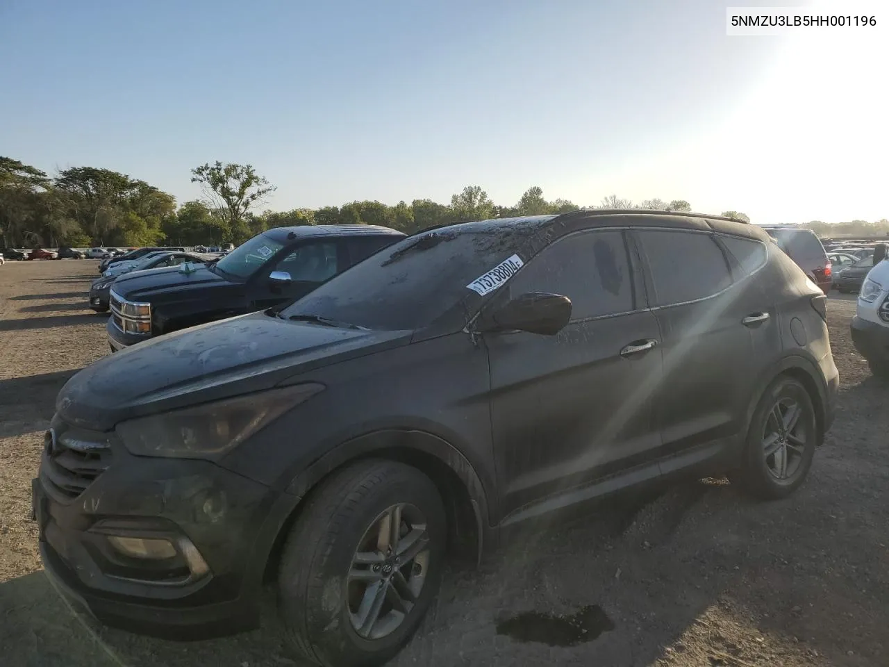 2017 Hyundai Santa Fe Sport VIN: 5NMZU3LB5HH001196 Lot: 73738804