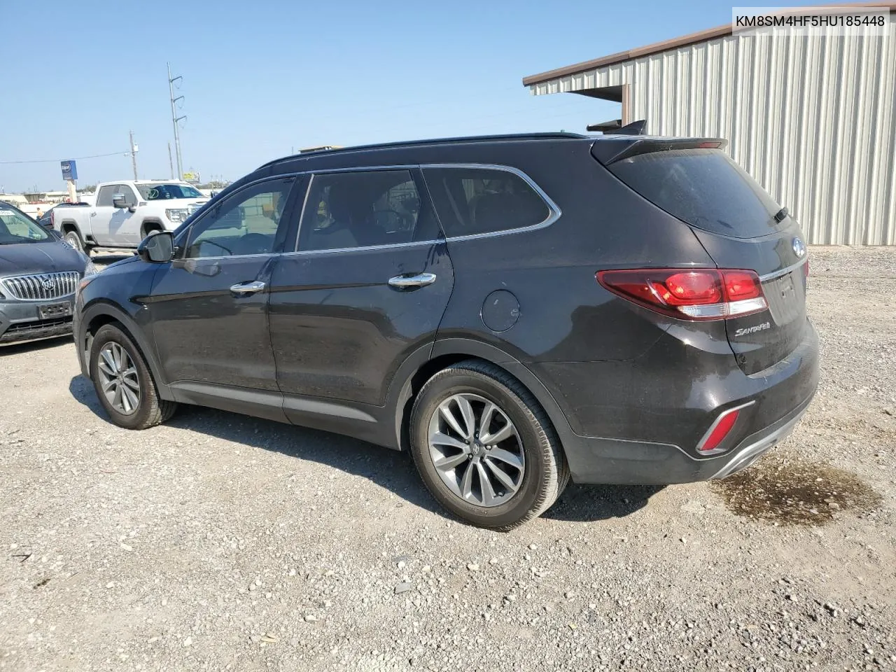 2017 Hyundai Santa Fe Se VIN: KM8SM4HF5HU185448 Lot: 73755834