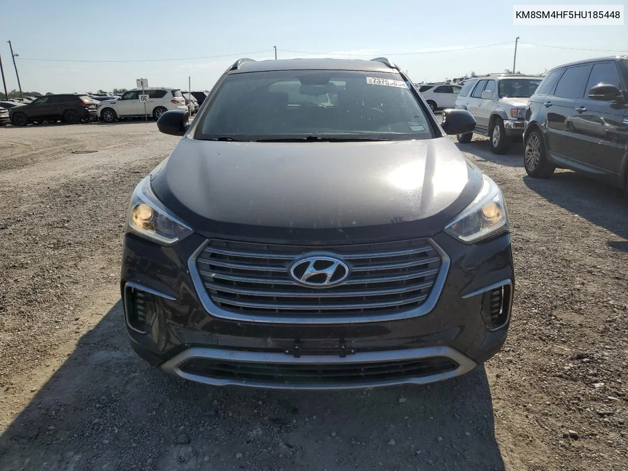 2017 Hyundai Santa Fe Se VIN: KM8SM4HF5HU185448 Lot: 73755834