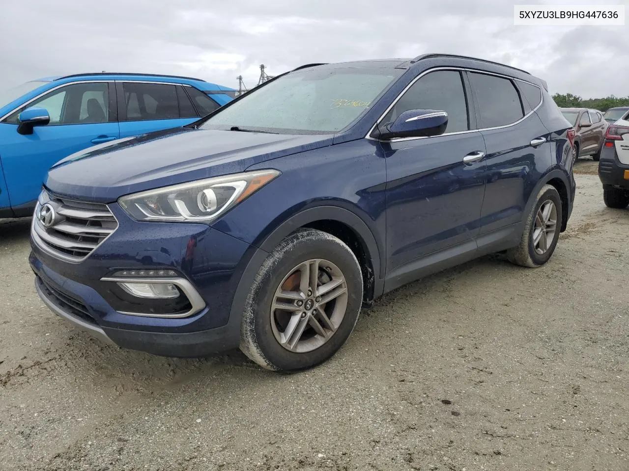 2017 Hyundai Santa Fe Sport VIN: 5XYZU3LB9HG447636 Lot: 73764604