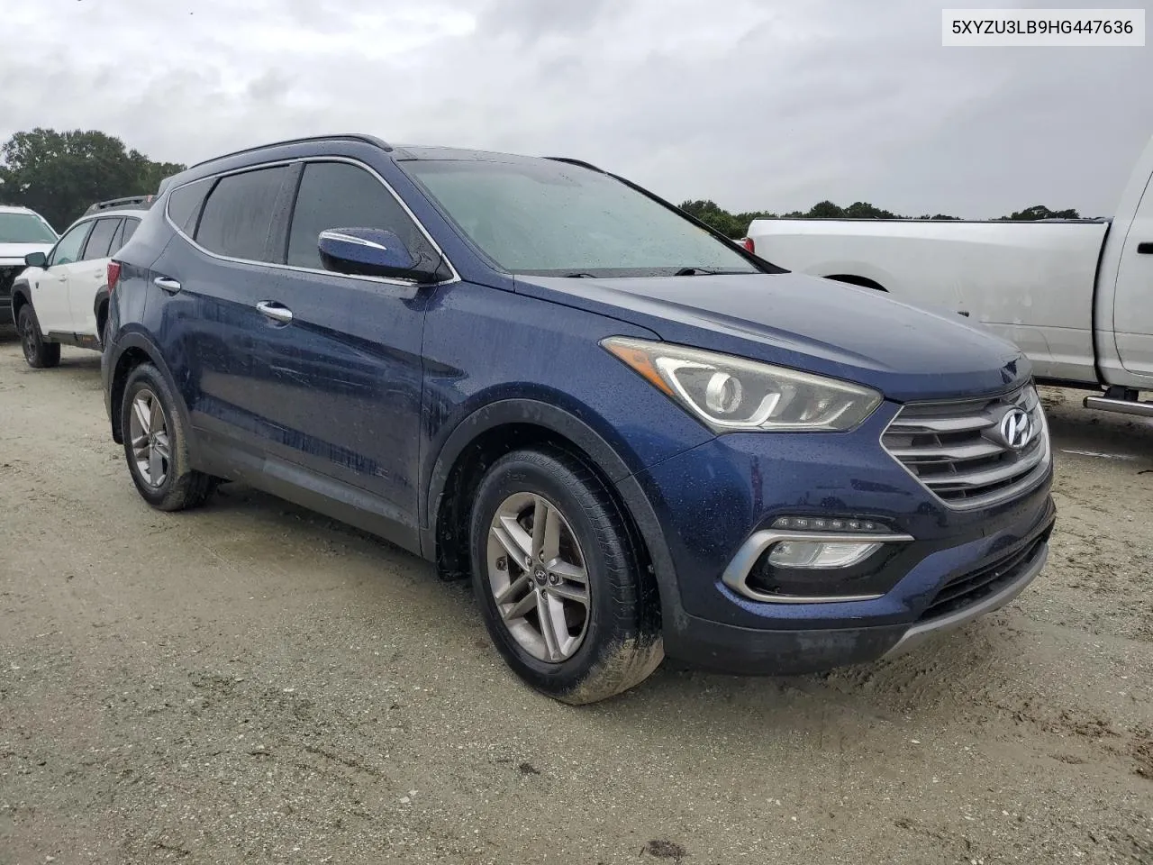 2017 Hyundai Santa Fe Sport VIN: 5XYZU3LB9HG447636 Lot: 73764604