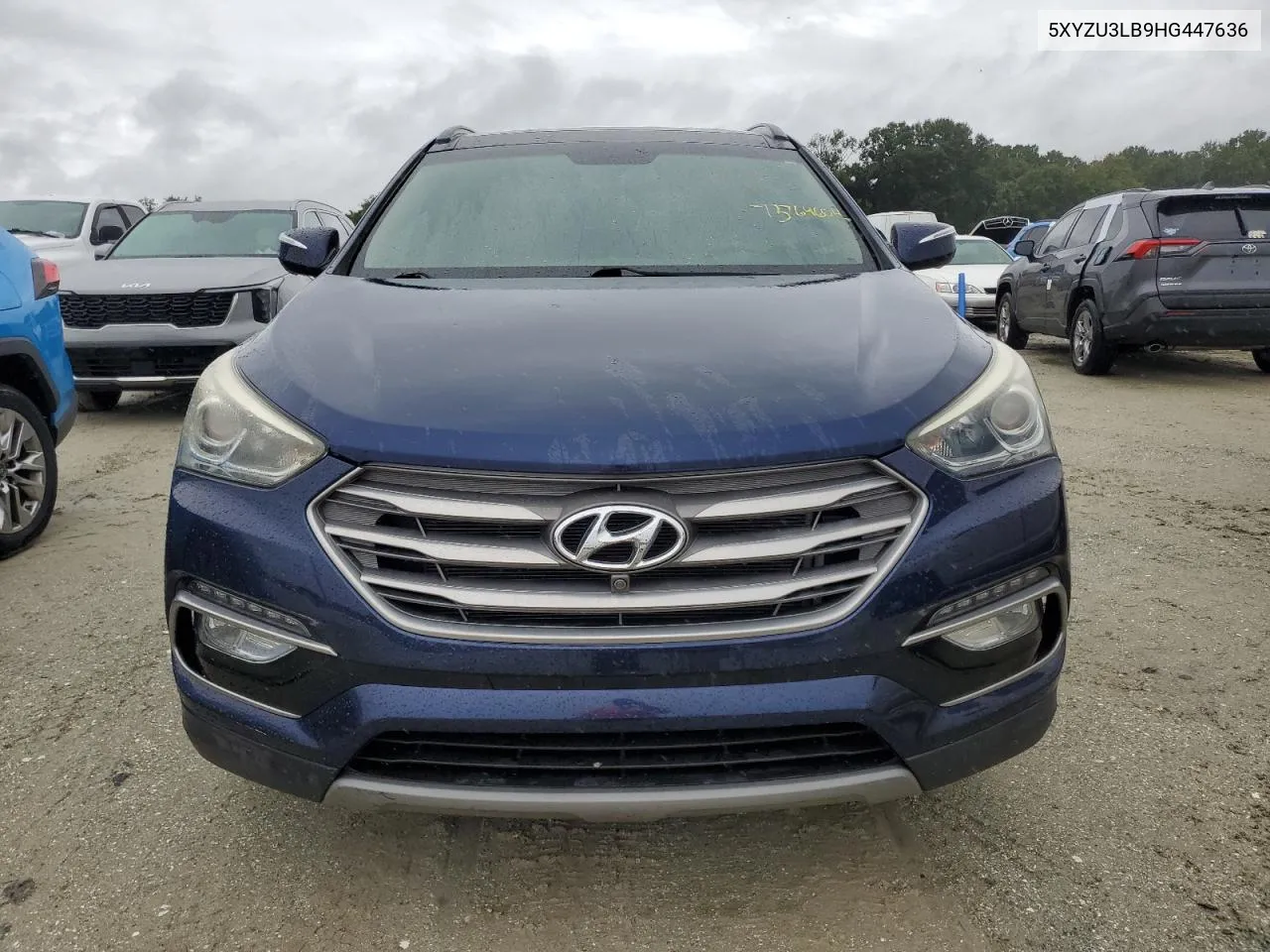 2017 Hyundai Santa Fe Sport VIN: 5XYZU3LB9HG447636 Lot: 73764604