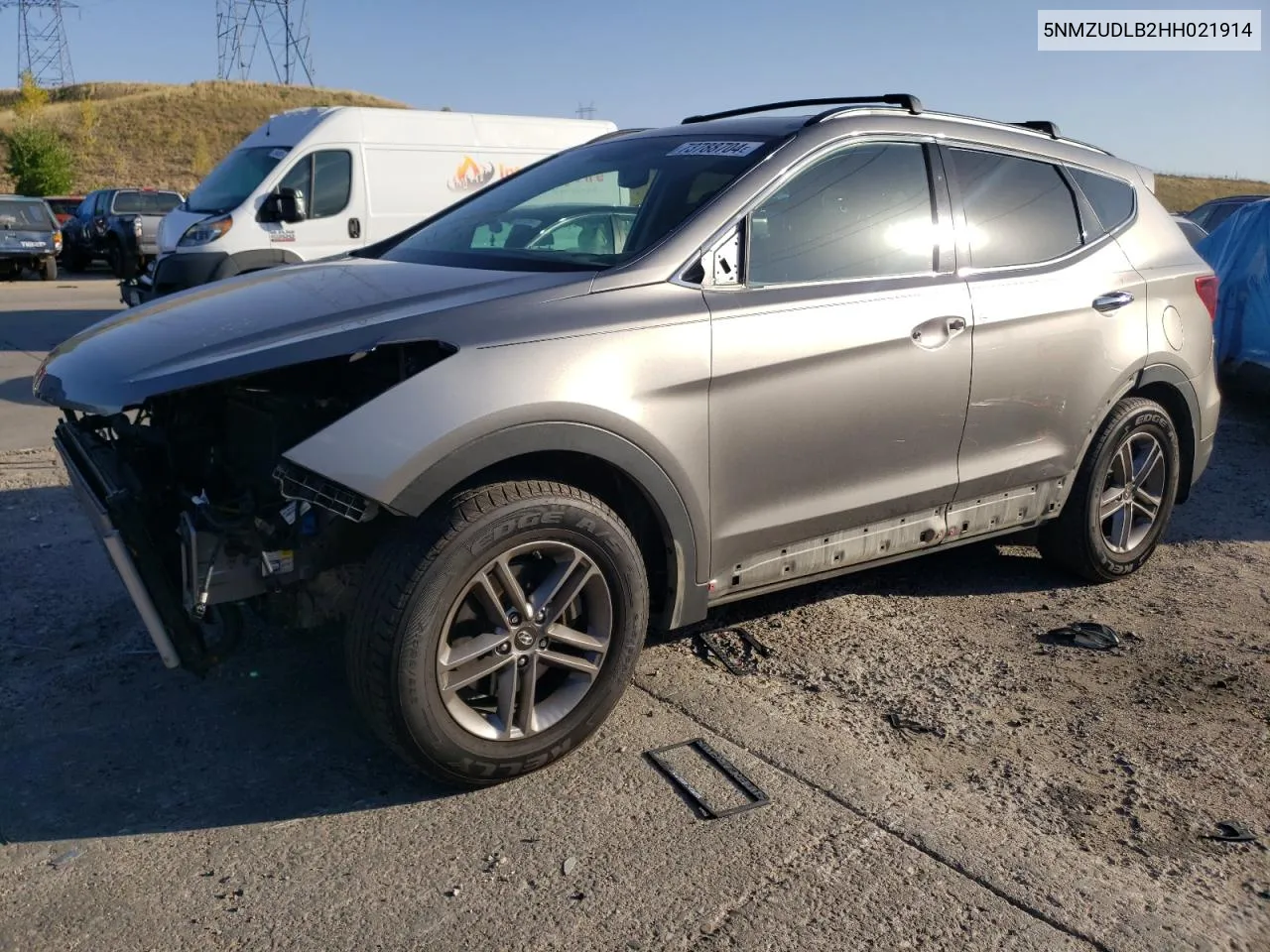 5NMZUDLB2HH021914 2017 Hyundai Santa Fe Sport