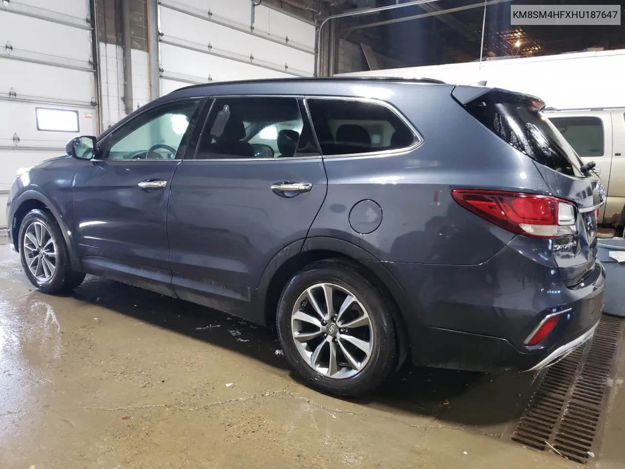 KM8SM4HFXHU187647 2017 Hyundai Santa Fe Se