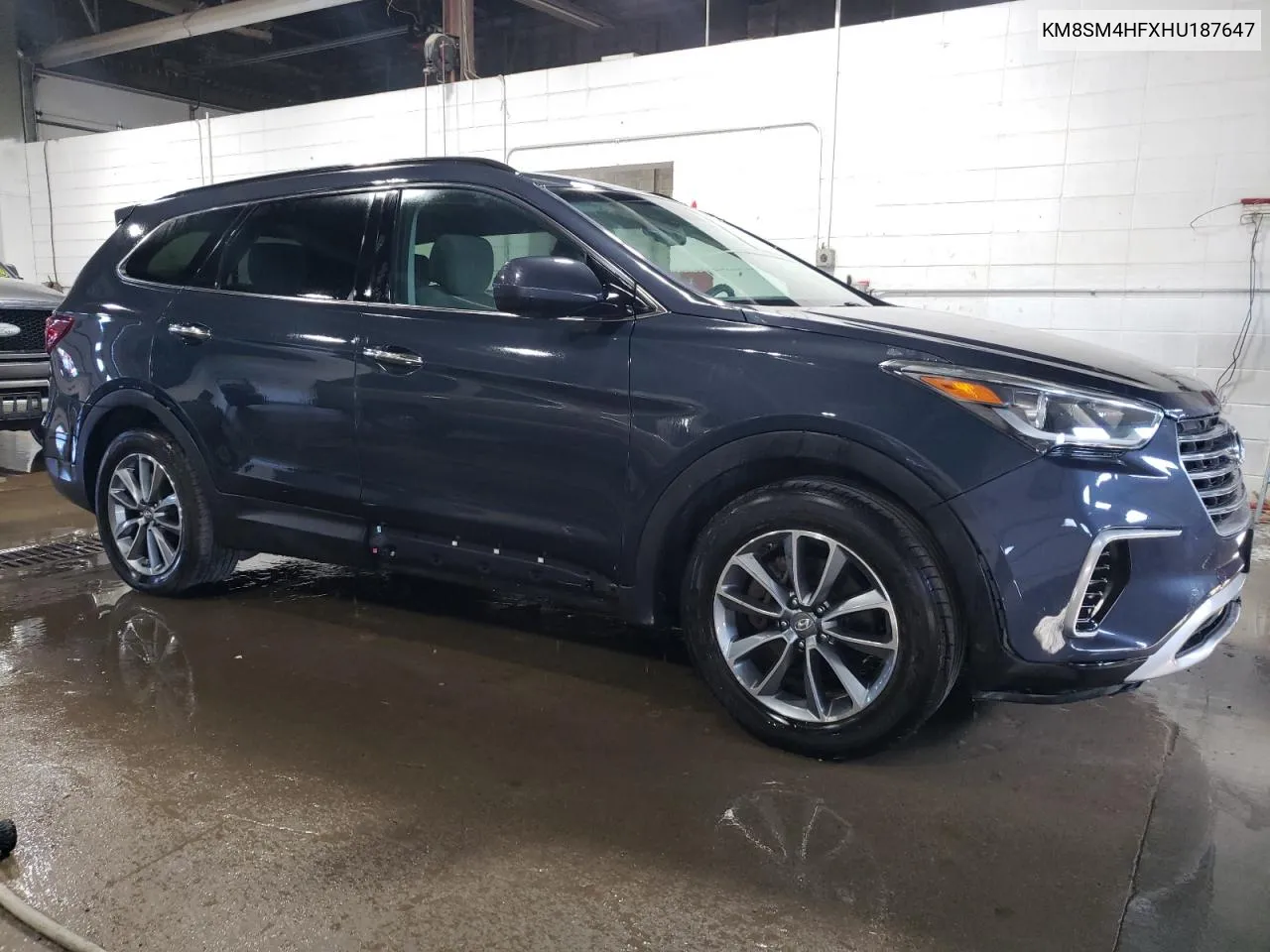 2017 Hyundai Santa Fe Se VIN: KM8SM4HFXHU187647 Lot: 73858264