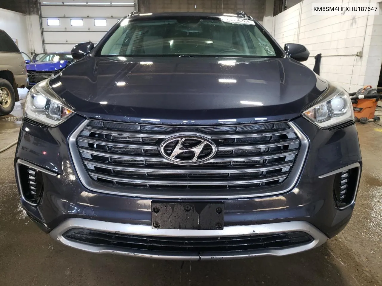 KM8SM4HFXHU187647 2017 Hyundai Santa Fe Se