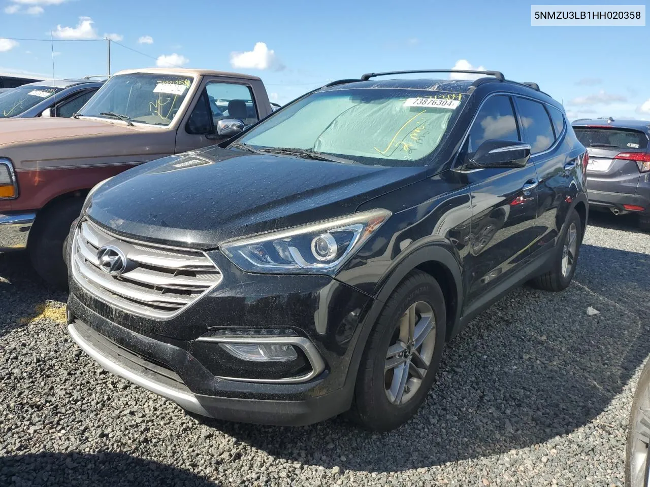 2017 Hyundai Santa Fe Sport VIN: 5NMZU3LB1HH020358 Lot: 73876304