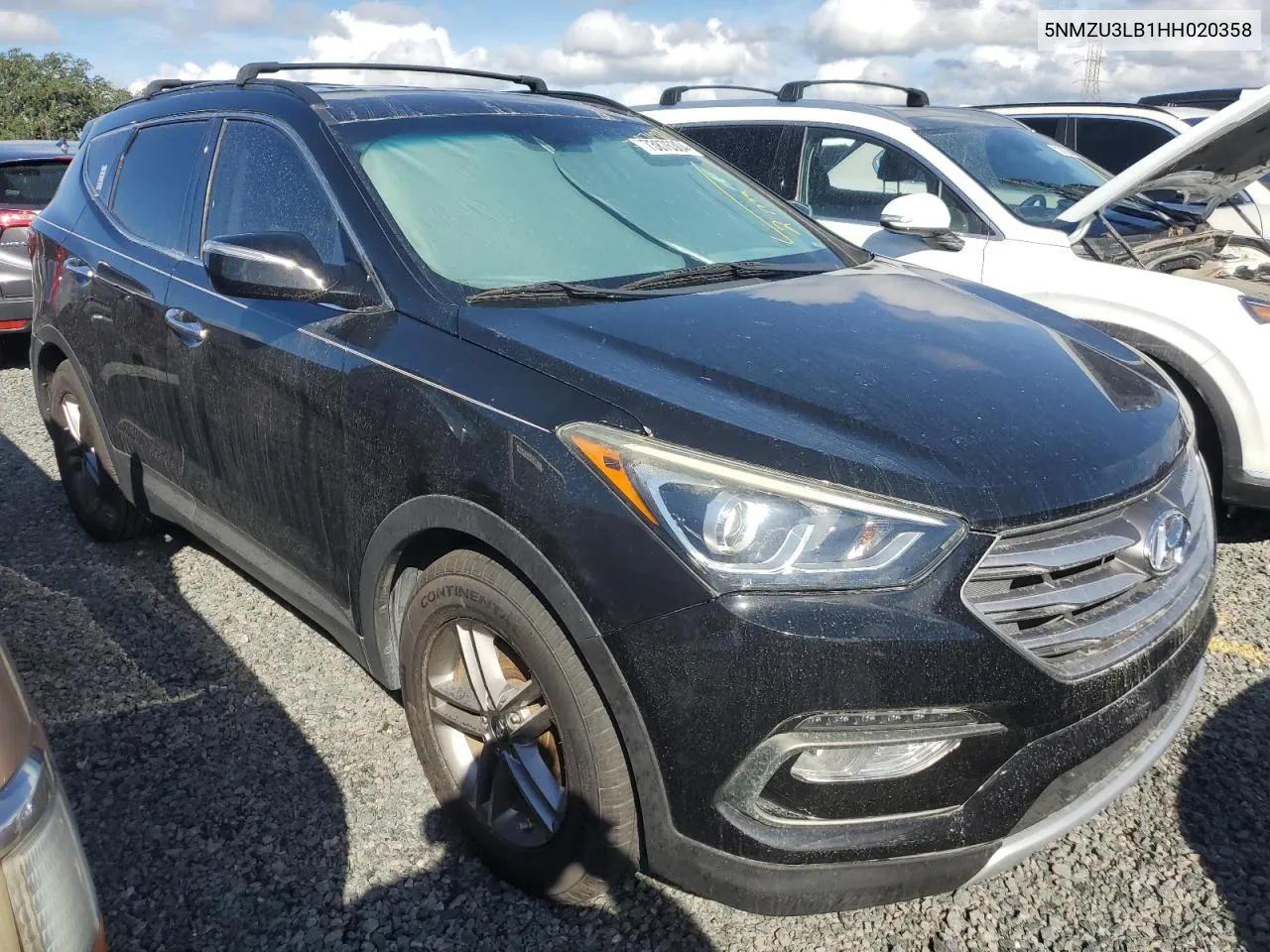 2017 Hyundai Santa Fe Sport VIN: 5NMZU3LB1HH020358 Lot: 73876304