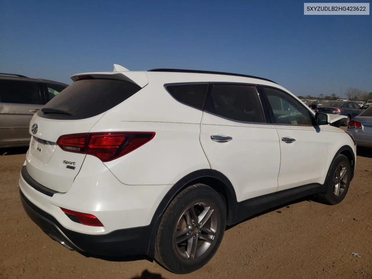 2017 Hyundai Santa Fe Sport VIN: 5XYZUDLB2HG423622 Lot: 73886644