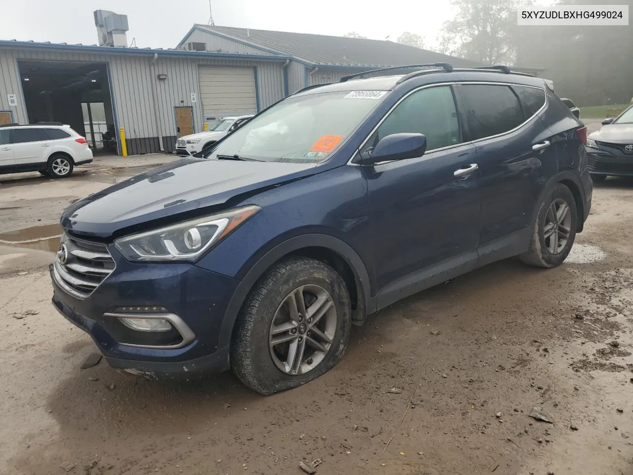 2017 Hyundai Santa Fe Sport VIN: 5XYZUDLBXHG499024 Lot: 73955864