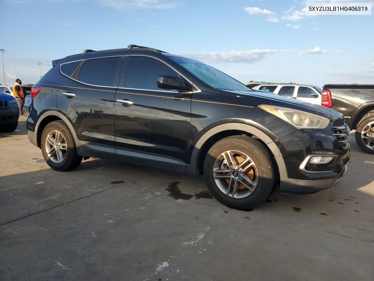 5XYZU3LB1HG406319 2017 Hyundai Santa Fe Sport