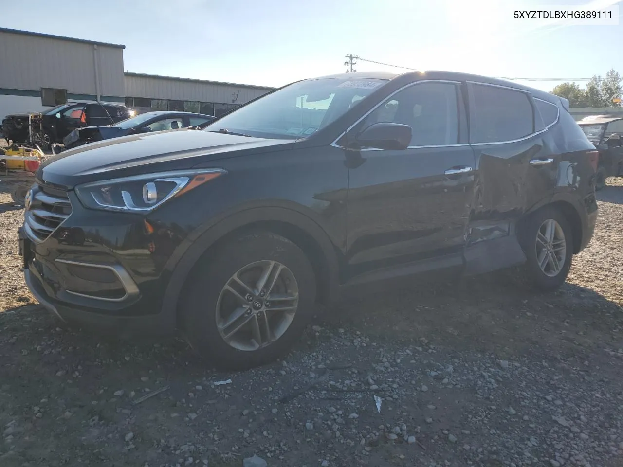 2017 Hyundai Santa Fe Sport VIN: 5XYZTDLBXHG389111 Lot: 73972984