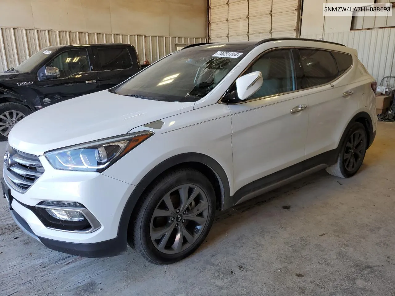 2017 Hyundai Santa Fe Sport VIN: 5NMZW4LA7HH038693 Lot: 74051154