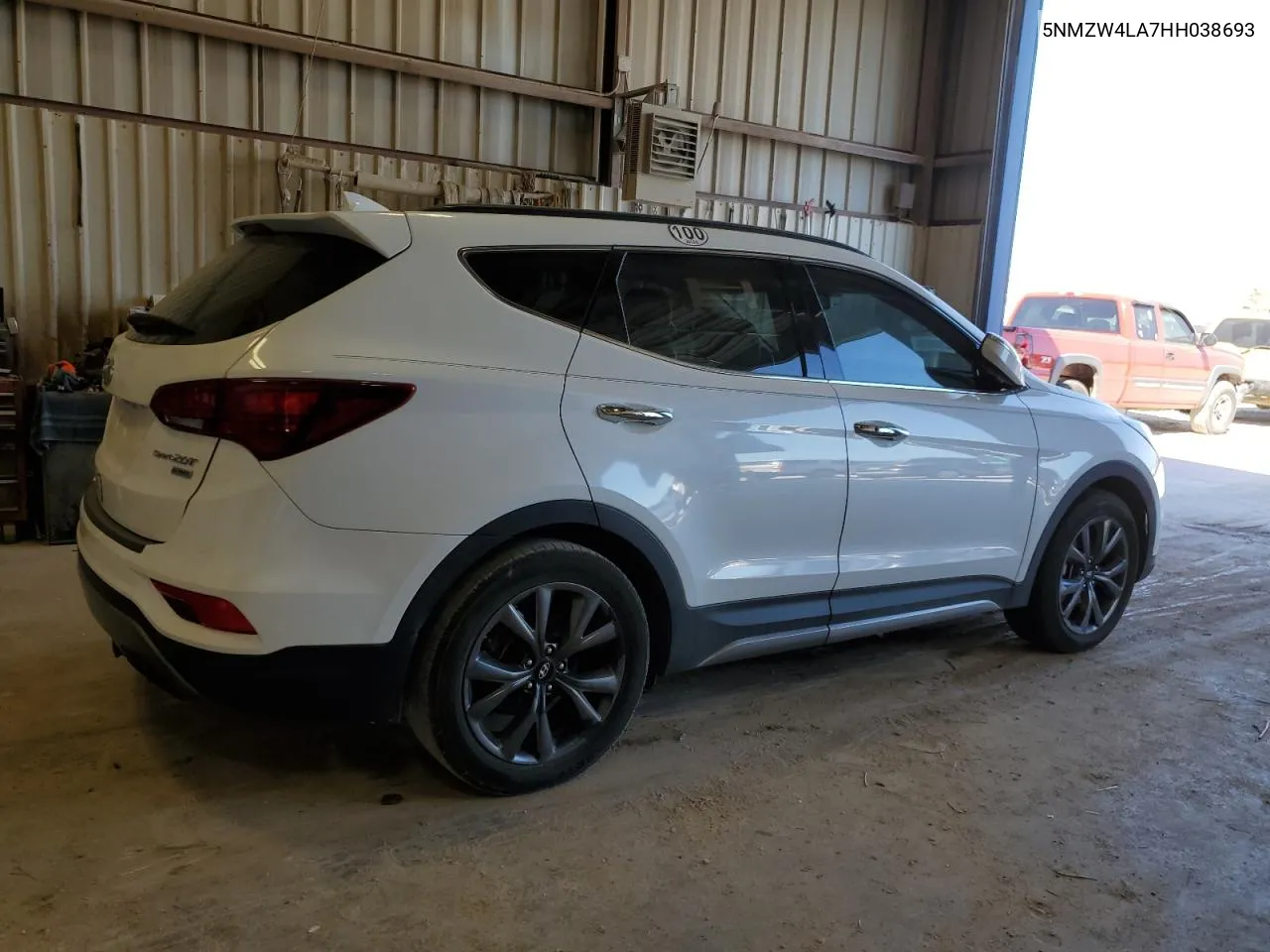 2017 Hyundai Santa Fe Sport VIN: 5NMZW4LA7HH038693 Lot: 74051154