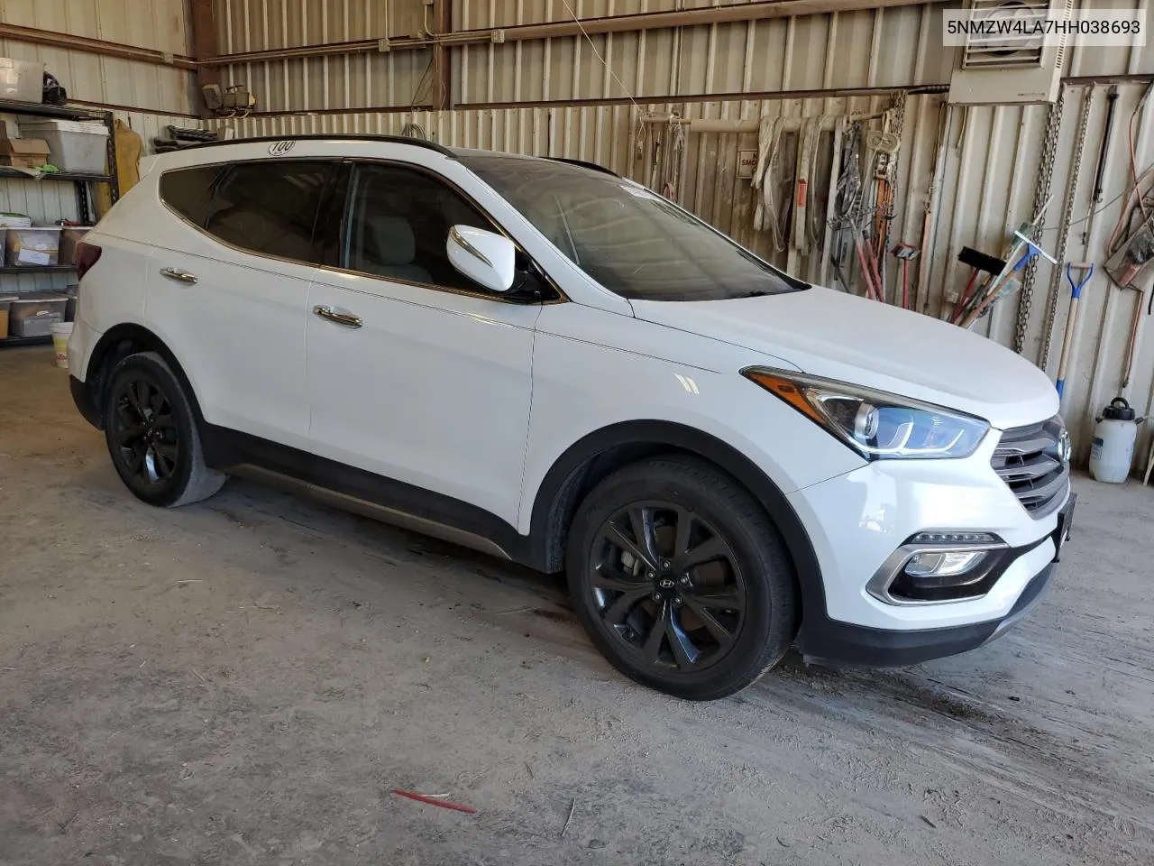 2017 Hyundai Santa Fe Sport VIN: 5NMZW4LA7HH038693 Lot: 74051154