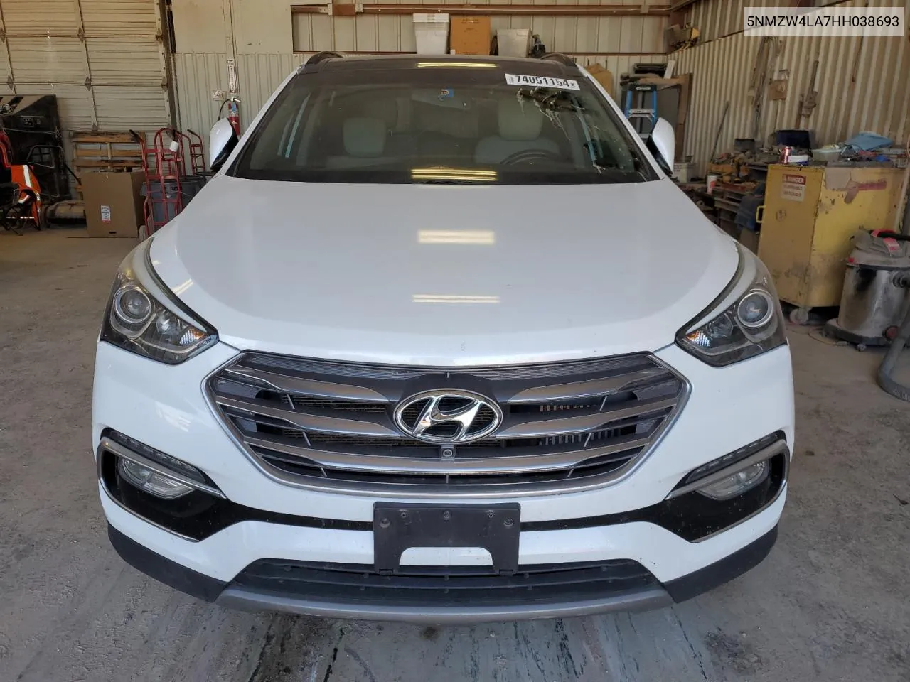 2017 Hyundai Santa Fe Sport VIN: 5NMZW4LA7HH038693 Lot: 74051154